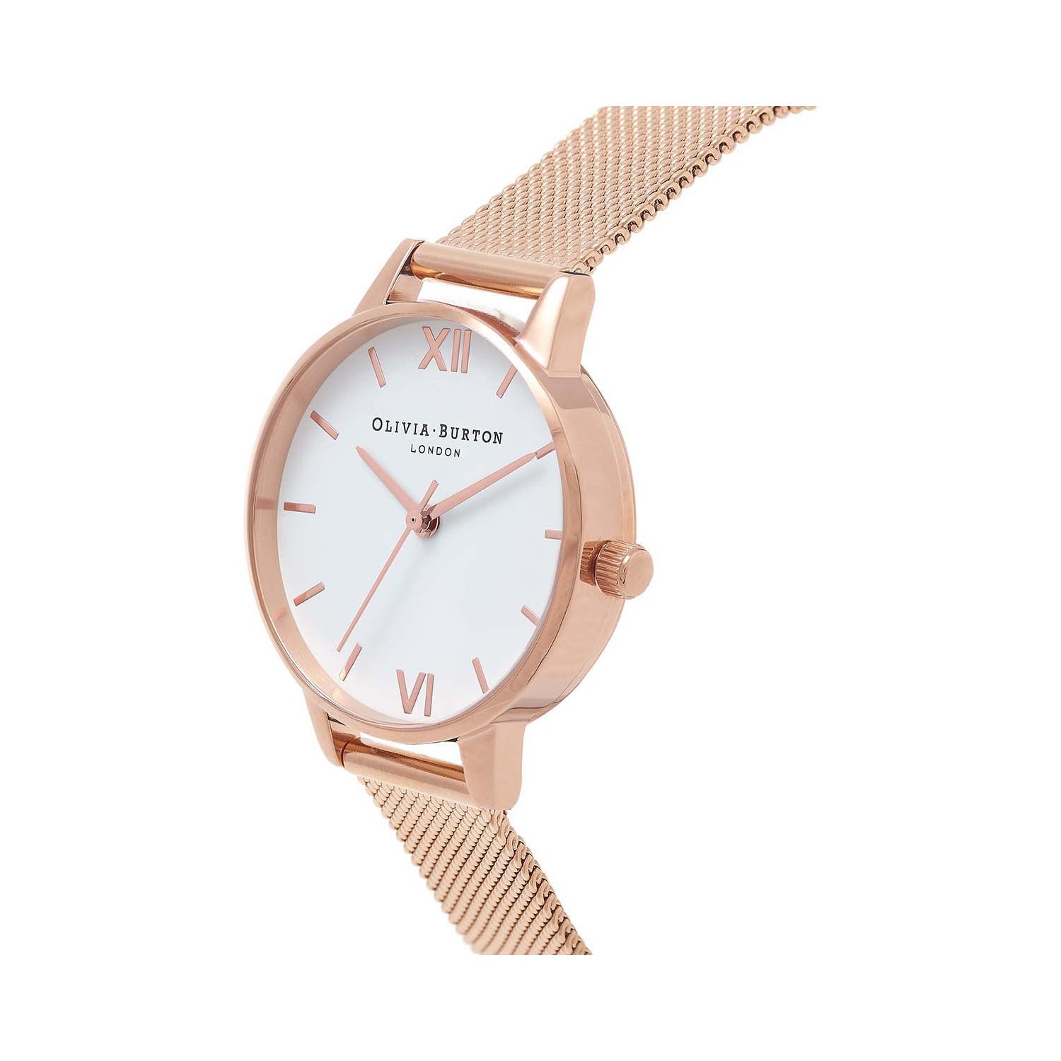 Olivia burton white dial cheap